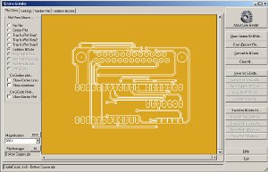 Line Grinder Displaying Isolation GCode